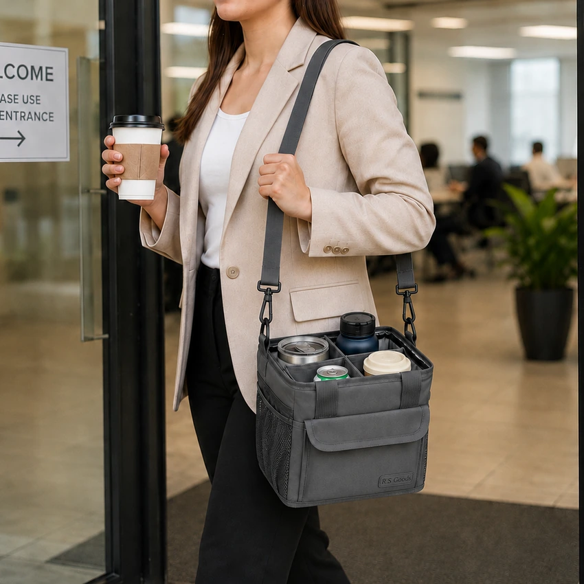 R.S. Goods product used in an everyday delivery setting